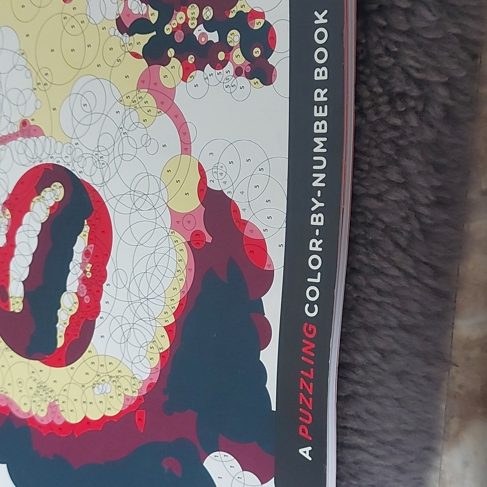 Querklies Icons Color-by-Number Book - Multicolor - Picture 4 of 13